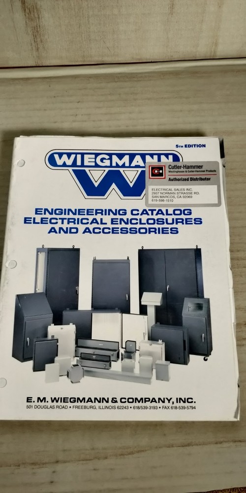 WIEGMANN engineering Catalog 5th edition electrical enclosures C2