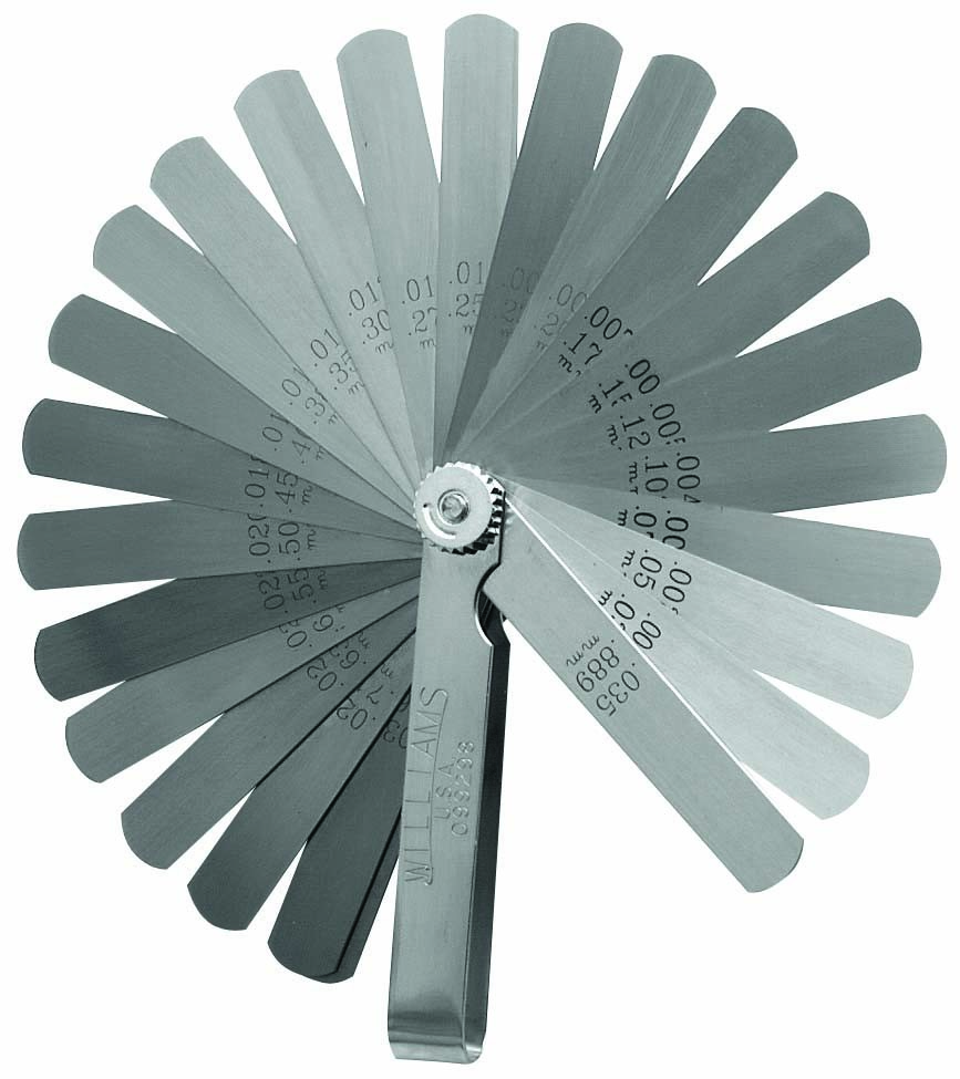 Williams GS-1 Master Feeler Gauge Set