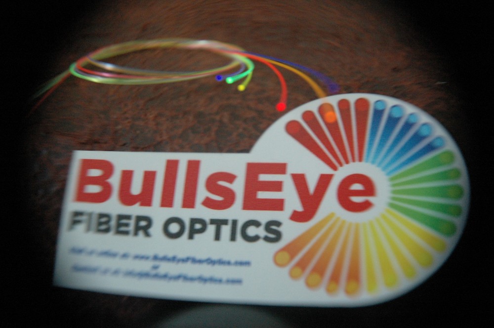 FIBER OPTICS, .010 ORANGE 1 FOOT SHIPS 1ST CLASS SAME DAY!