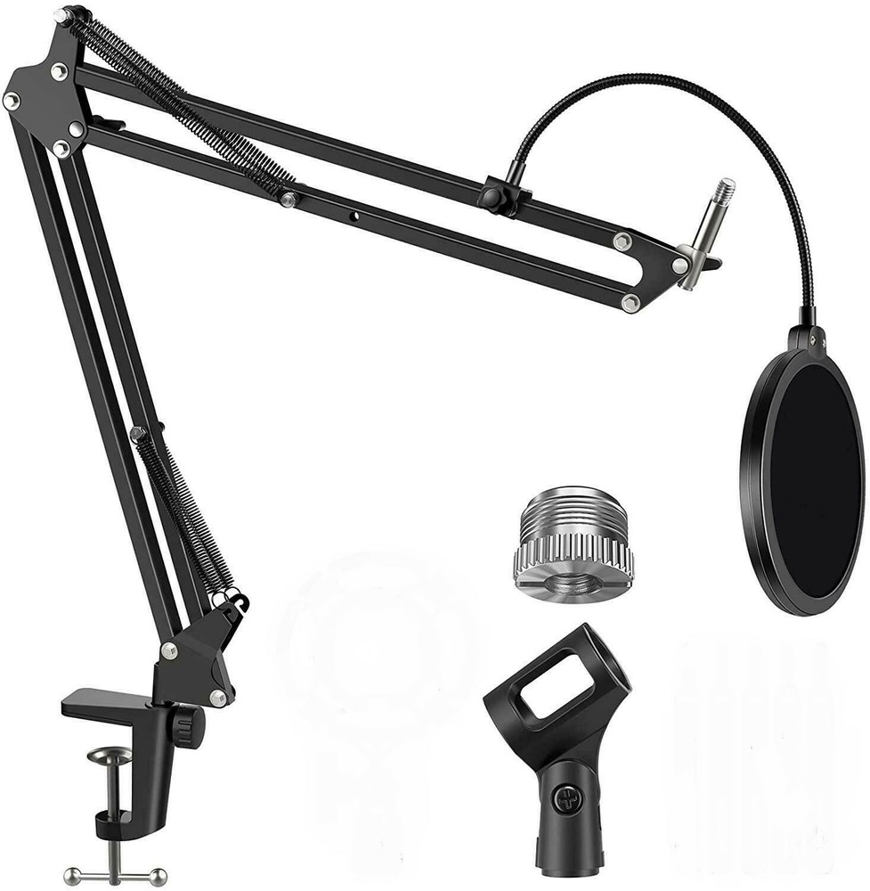 InnoGear Microphone Stand MU047 windscreen pop filter boom mic mount studio