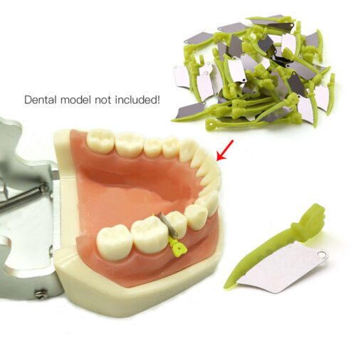 Dental Prime Teeth Interproximal Plastic WedgeSteel Matrix Small/Medium 50Pc/Box