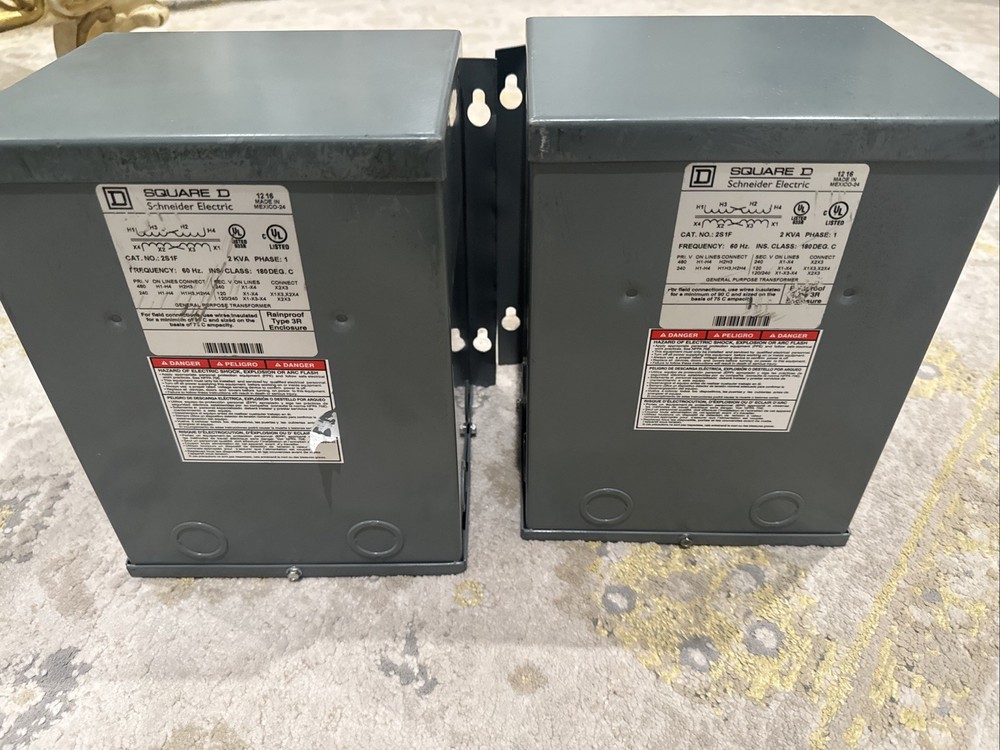Square D 2S1F General Purpose Transformer Single-Phase