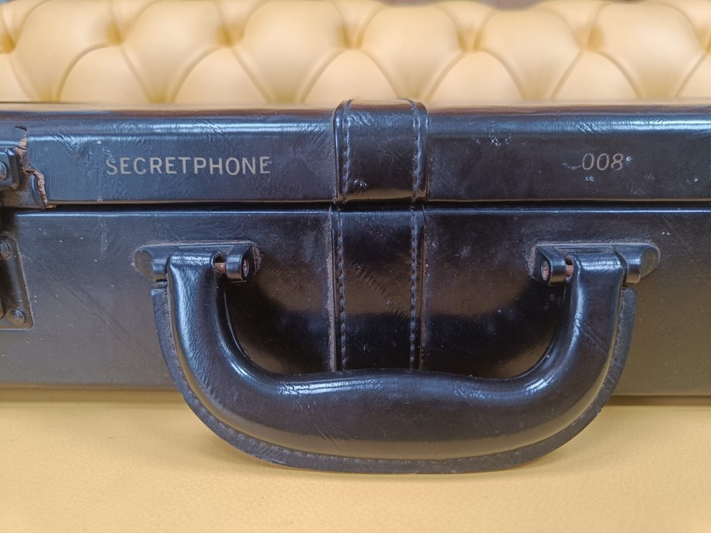 Briefcase with secret phone
