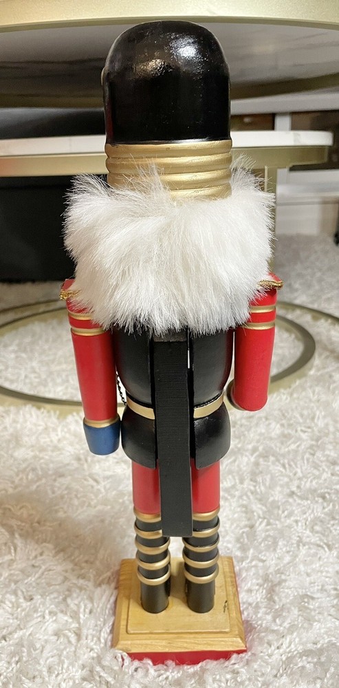 Handmade wooden Soldier Nutcracker 14in.