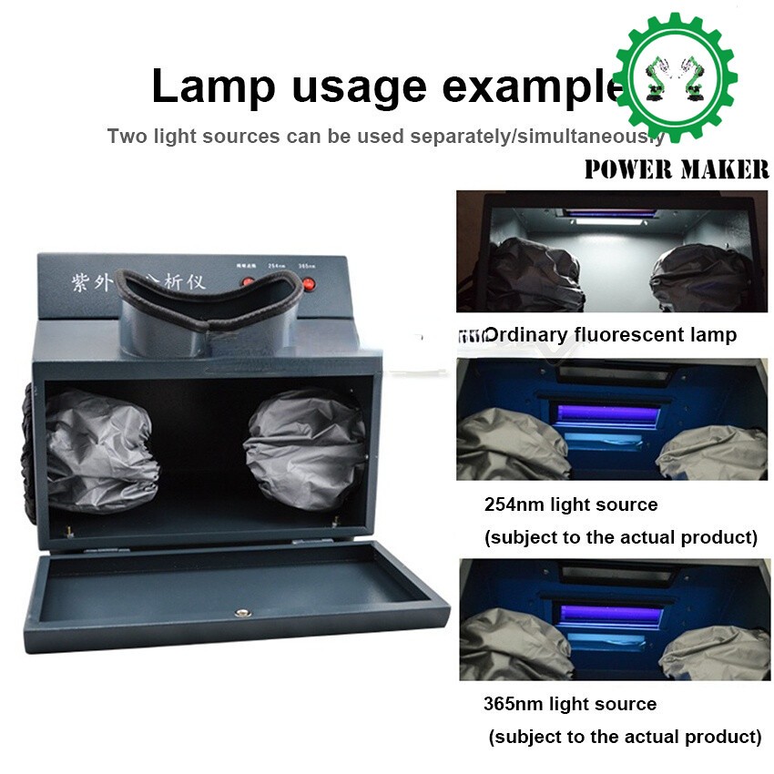 WFH-203B Three-use UV Light Fluorescent Detector UV Analyzer Lab