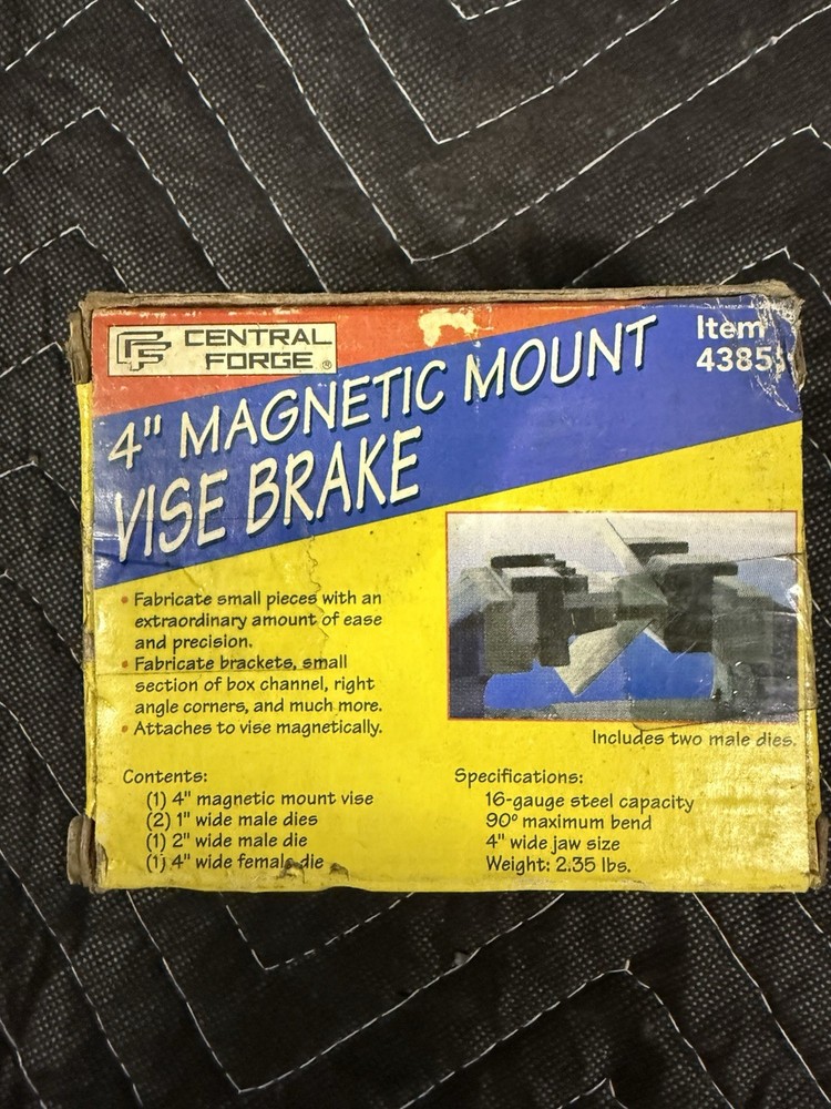 4" Magnetic Vise Brake