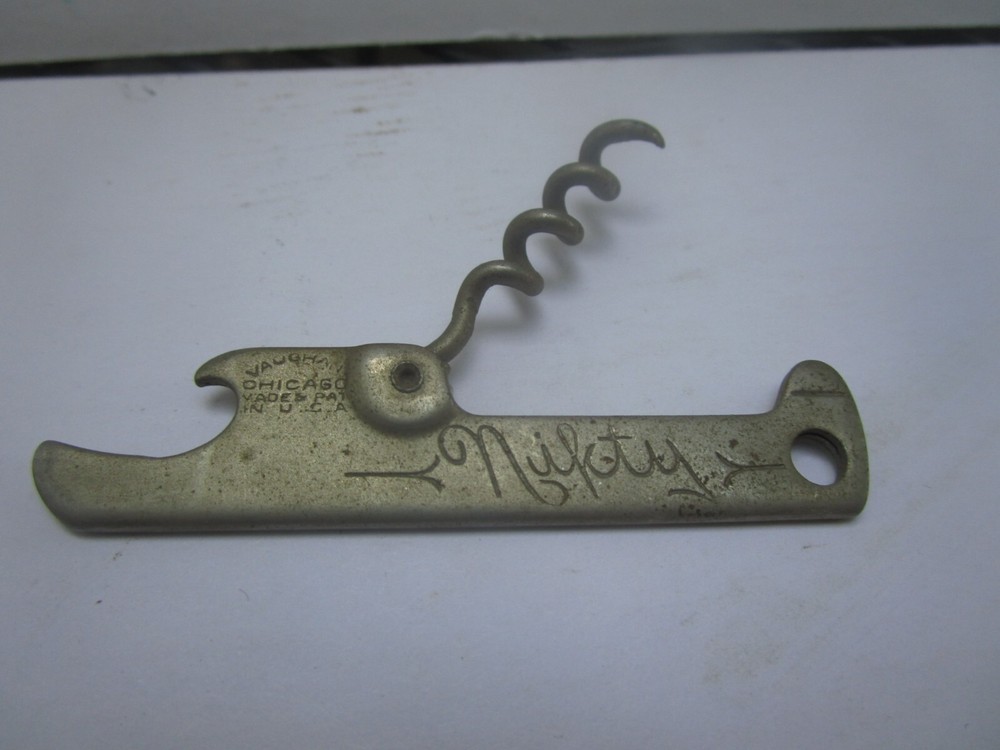 Antique Nifty Corkscrew Bottle Opener