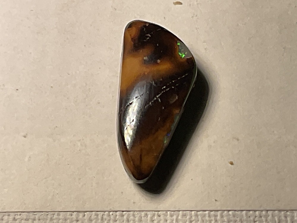 All Natural Solid Australian Boulder Opal, 14.10 carats