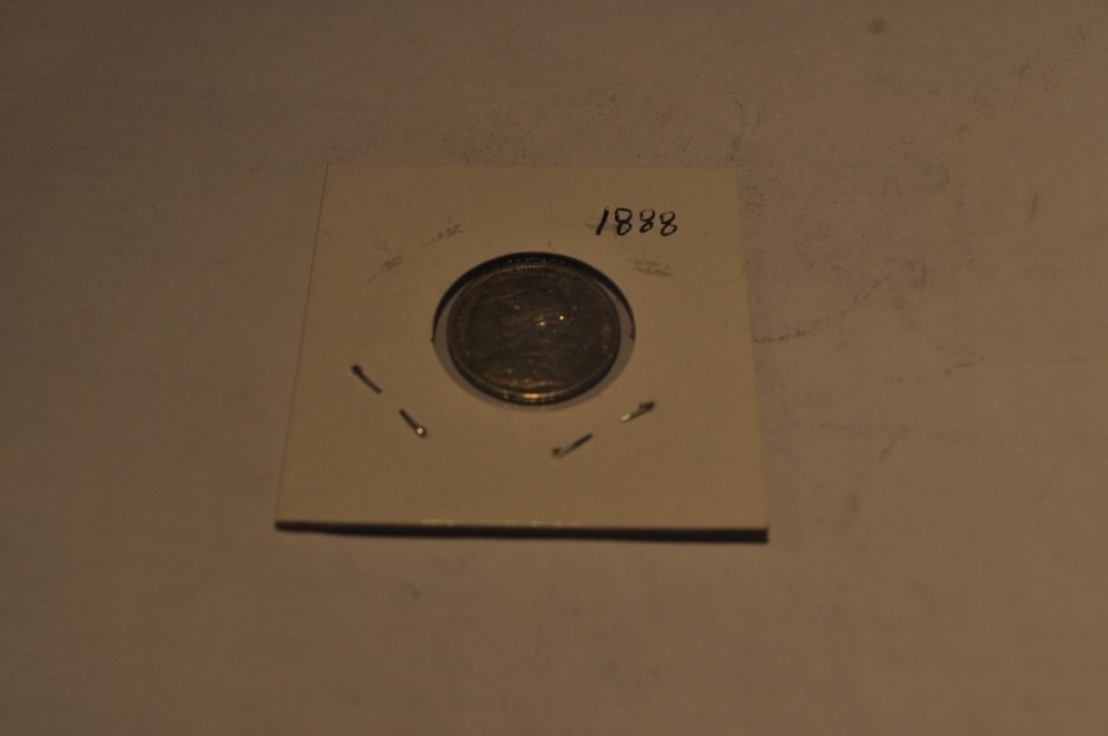 1888 Great Britain ~ 6 Pence ~ .925 Silver