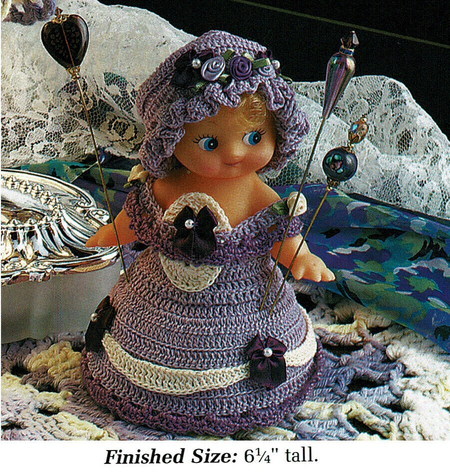 CUPIE DOLL CROCHET PATTERN ONLY - AH201