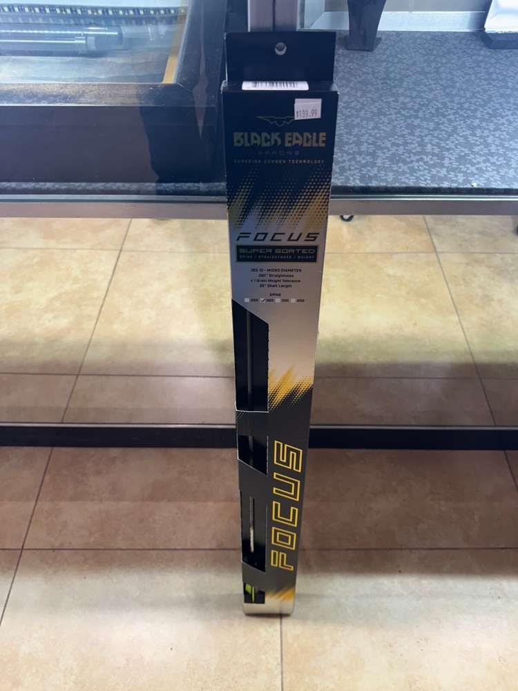 Black Eagle FOCUS Micro Diameter 300 Spine Shafts