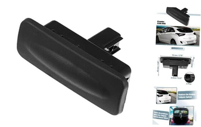 Trunk Tailgate Release Switch for Hyundai Elantra GT 2013-2017 81260-A5000
