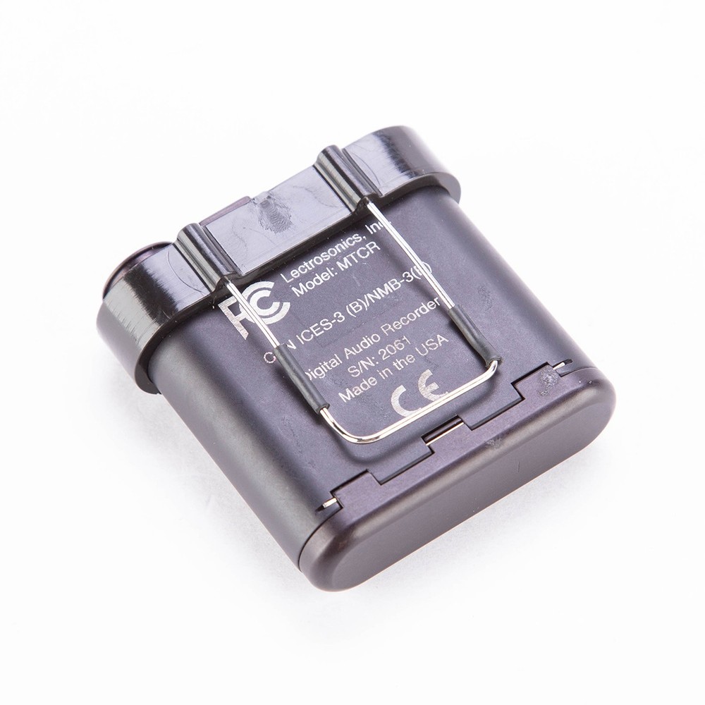 Lectrosonics MTCR Miniature Time Code Recorder with M152/5P Lavalier Microphone