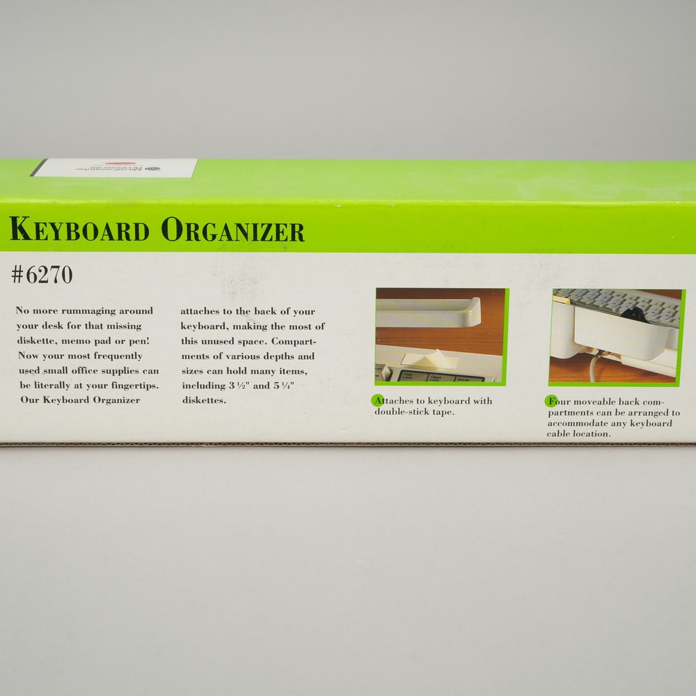 Vintage 1991 Keyboard Organizer by Rubbermaid MicroComputer Accessories