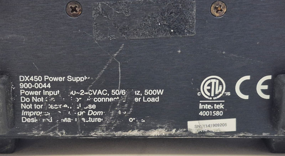 CINEO LIGHTING DX450 POWERSUPPLY W/ Power Cable