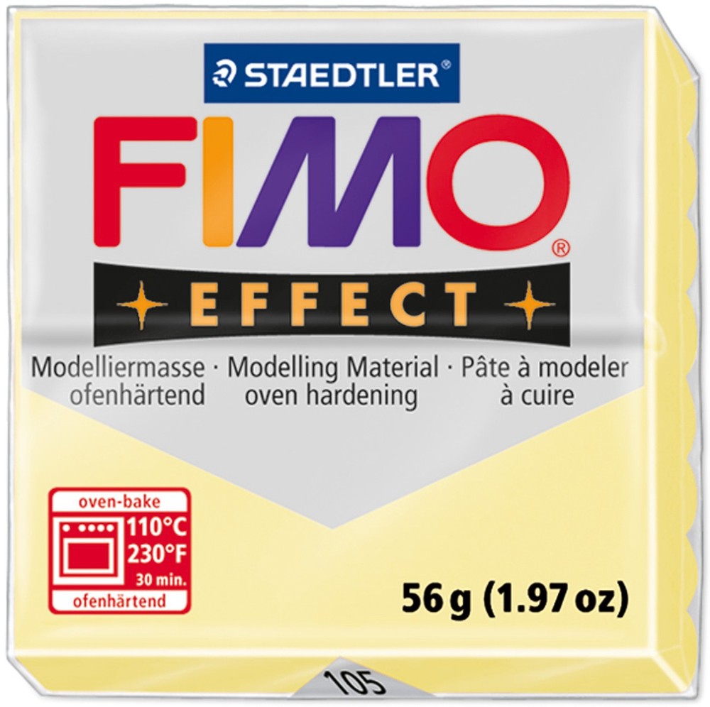Fimo Effect Polymer Clay 2oz Vanilla