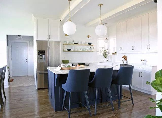 5" Builder Fashion Francisco Pull Champagne Bronze