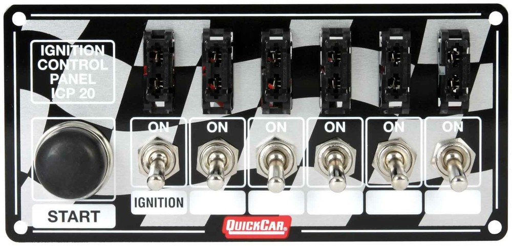 QUICKCAR 50-163 Ignition Panel Fused w/Start Button