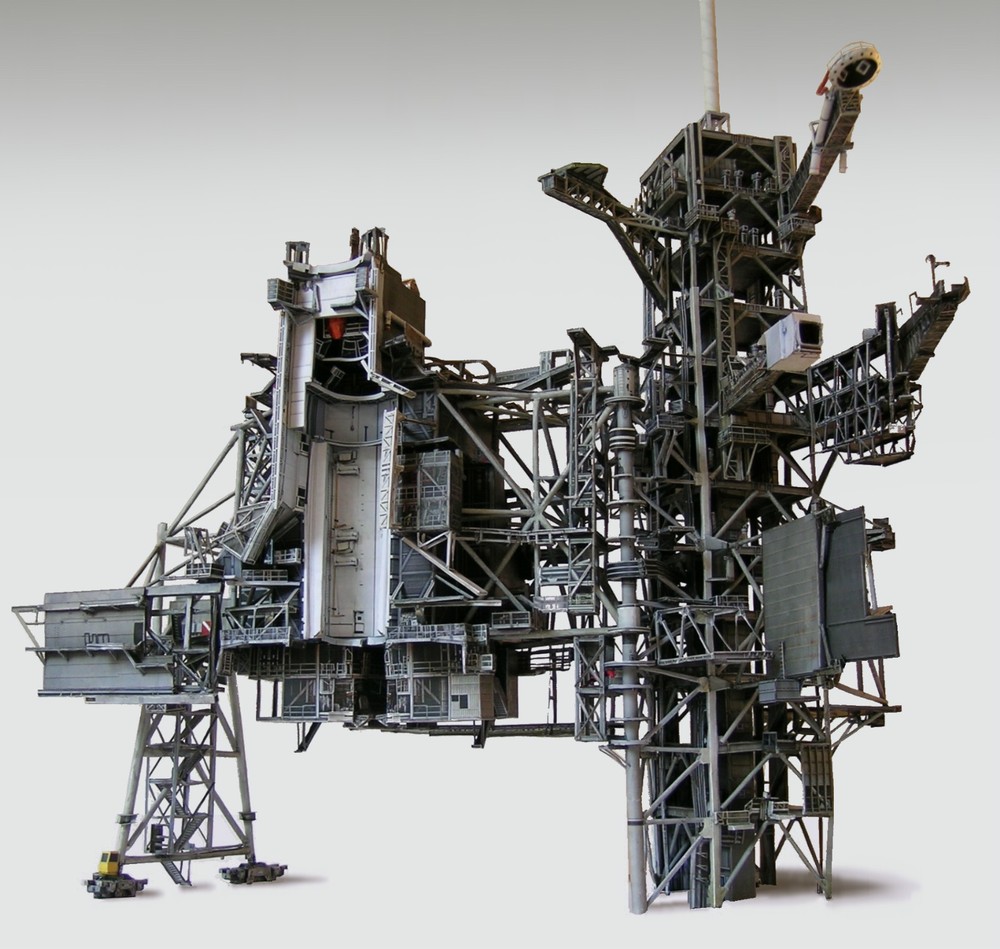 Space Shuttle Launch Complex 39A Model for Airfix/Revell /Boosters 144 PLS.READ!
