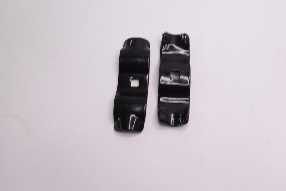 (2-Pk) Saddle Panel Clamp Chain Link Fencing Galvanized Steel 1-3/8"