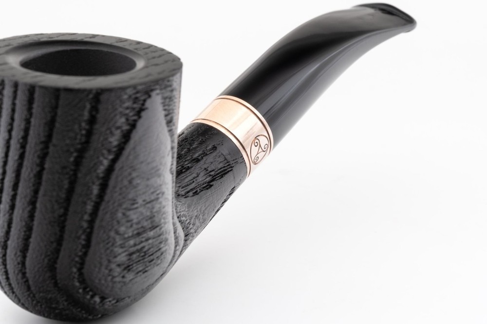 NEW! RATTRAY'S DISTILLERY G BLACK 106 ASH 9MM PIPE / w. INSERT