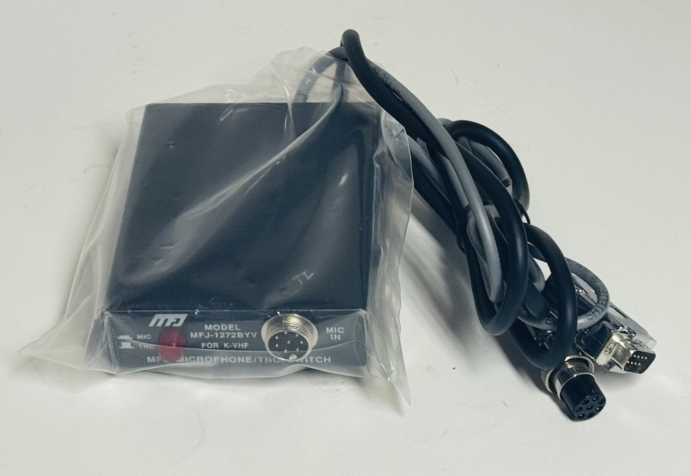 MFJ-1272BX TNC/Microphone Switch - New