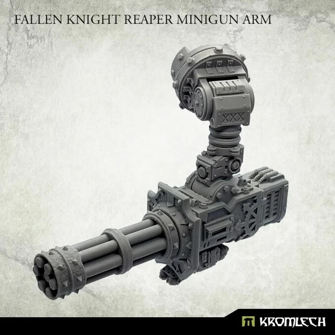 KROMLECH FALLEN KNIGHT REAPER MINIGUN ARM