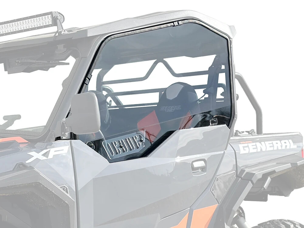 Polaris General - Hard Coated Polycarbonate Upper Doors Kit- Light Tint