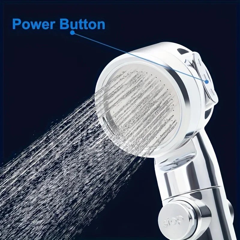 Portable USB Rechargeable Shower Head - Multi-Purpose, Lightweight, Efficient