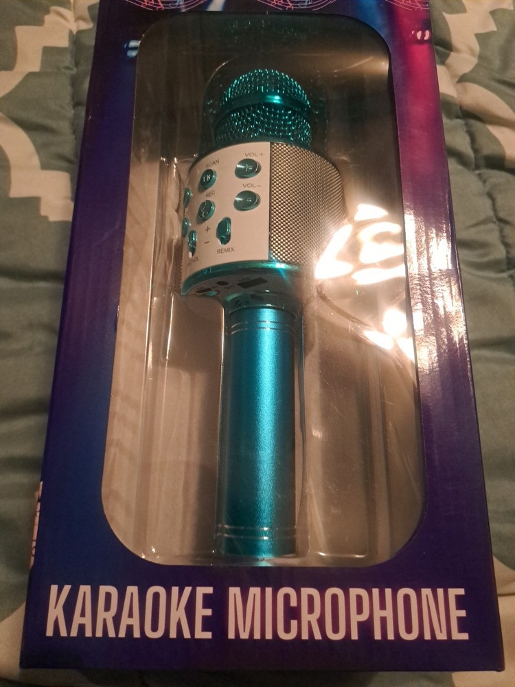 Karaoke Blue Microphone