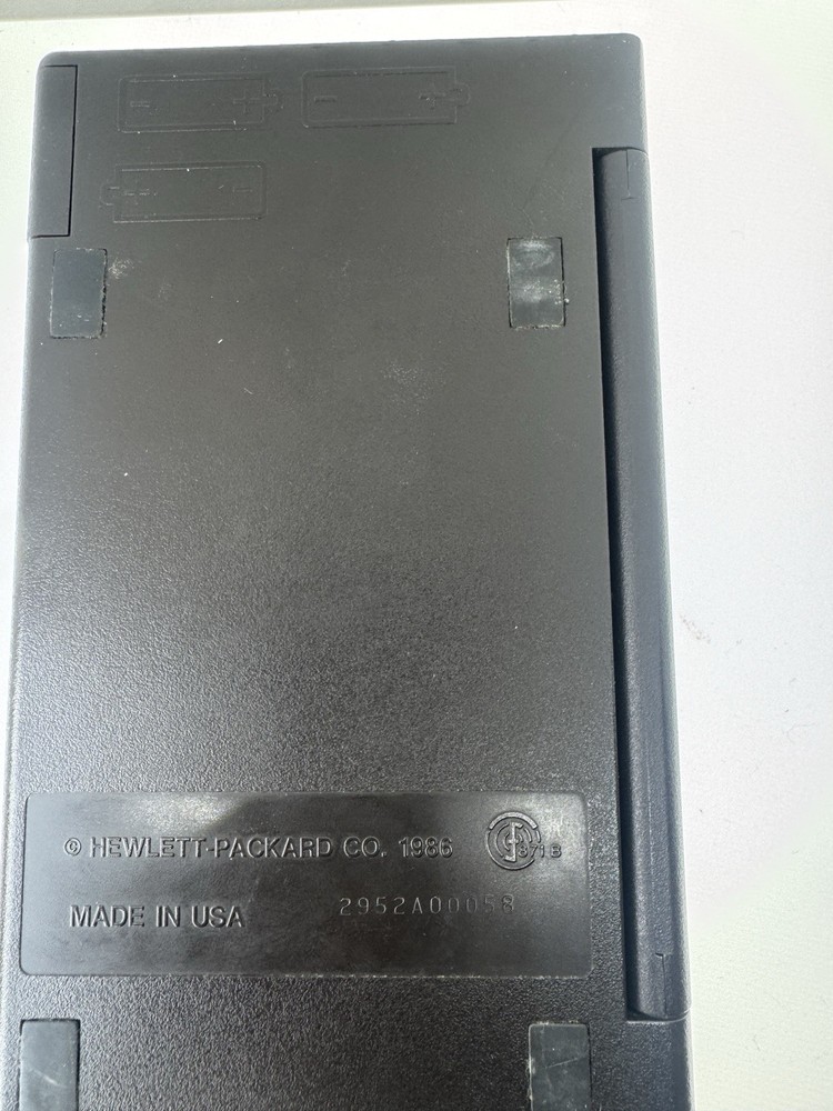 HP 19B Business Consultant II Calculator Hewlett Packard, Functioning-1A