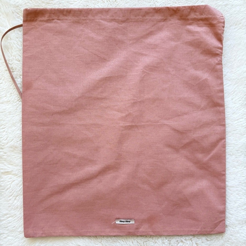Miu Miu dust bag for shoes