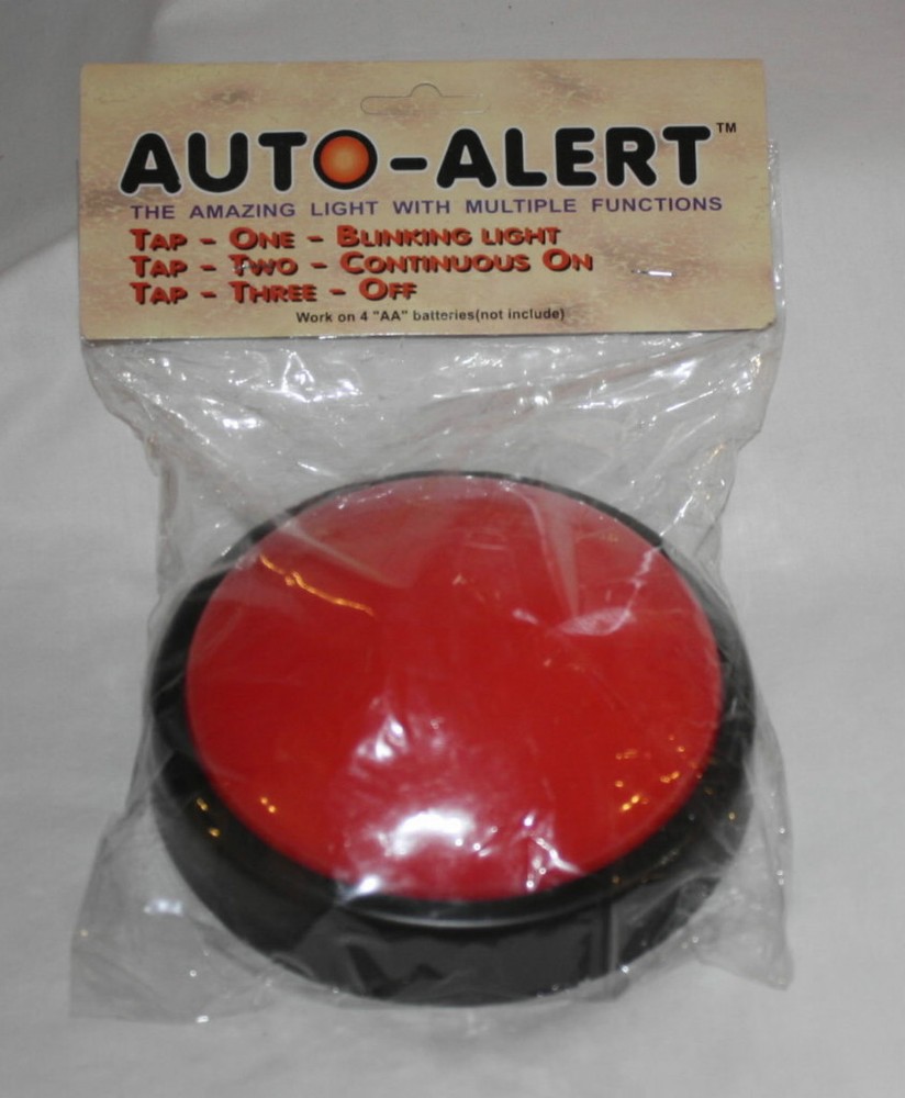 Auto Alert Roadside Warning Light Safety Light  3 Function Tap Light