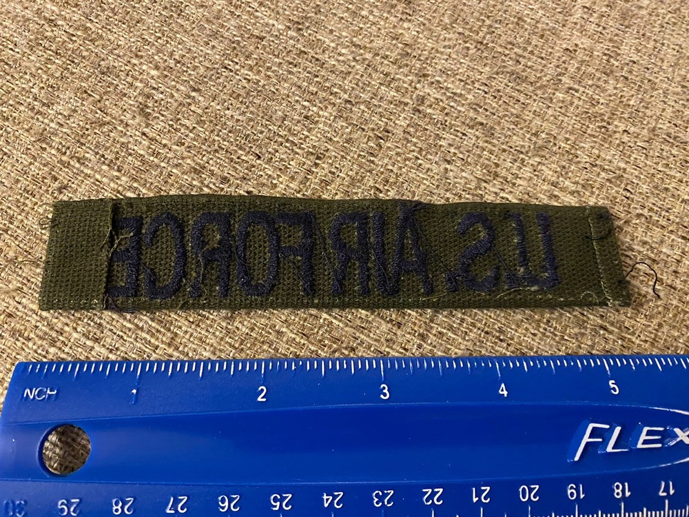 US Air Force Tape Patch Uniform USAF INV9635