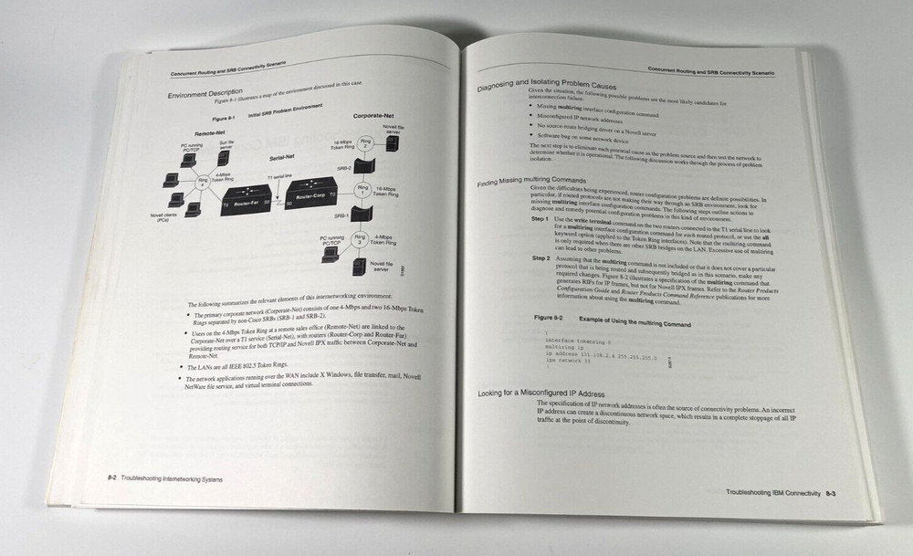 Vintage Cisco Systems Troubleshooting Internetworking Systems Manual - 1993-1995