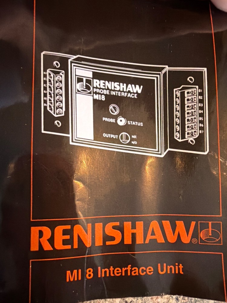 Renishaw MI8 Tool Probe Interface Module , M18, CNC Tool Probe