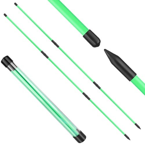 Golf Alignment Sticks 2 Packs 48" Foldable Alignment Stick Golf Training Aid