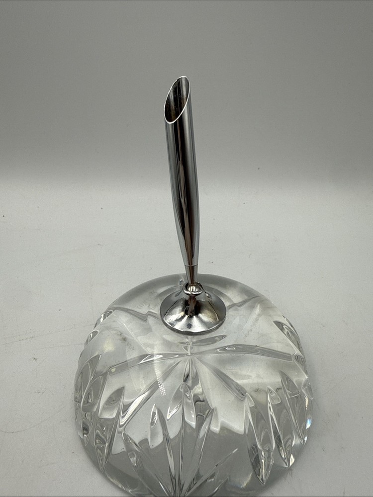 Mikasa Crystal Pen Holder