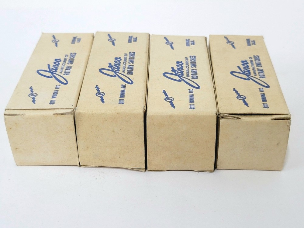 4X Janco 1-1909-5A5 rotary switch - 5 deck - 10 pole - 5 position - compact