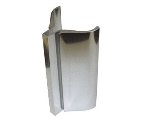 Shower Door Slip-on Brushed Nickel  4" Pull Handle