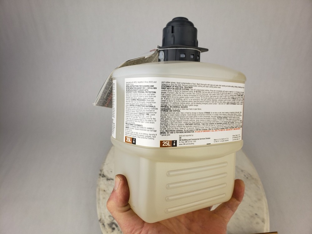 3M HB QUAT 25L Concentrate Cleaner Grey Cap 2liter Deodorizer