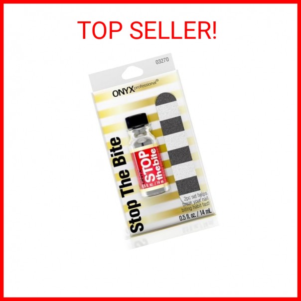 Onyx Professional "Stop The Bite" Nail Biting & Thumb Sucking Deterrent Polish 0