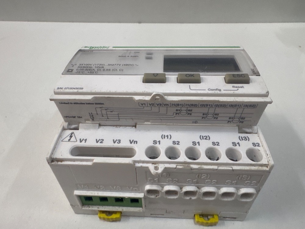 Schneider A9MEM3210 Three Phase Digital Energy Meter