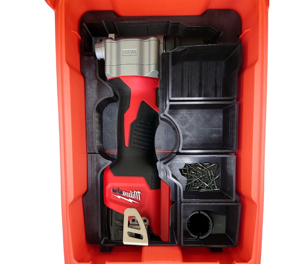 Packout Compact Insert For Milwawkee M12 Rivet Gun Compact Organizer Tool