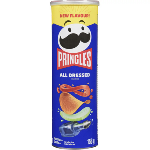 Pringles Potato Chips All Dressed 156g