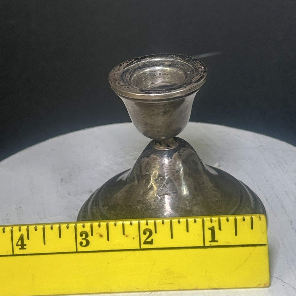 Antique Saban Sterling Silver Candlestick