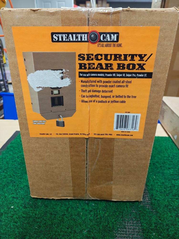 Stealth Cam Scouting Camera Security/Bear Box