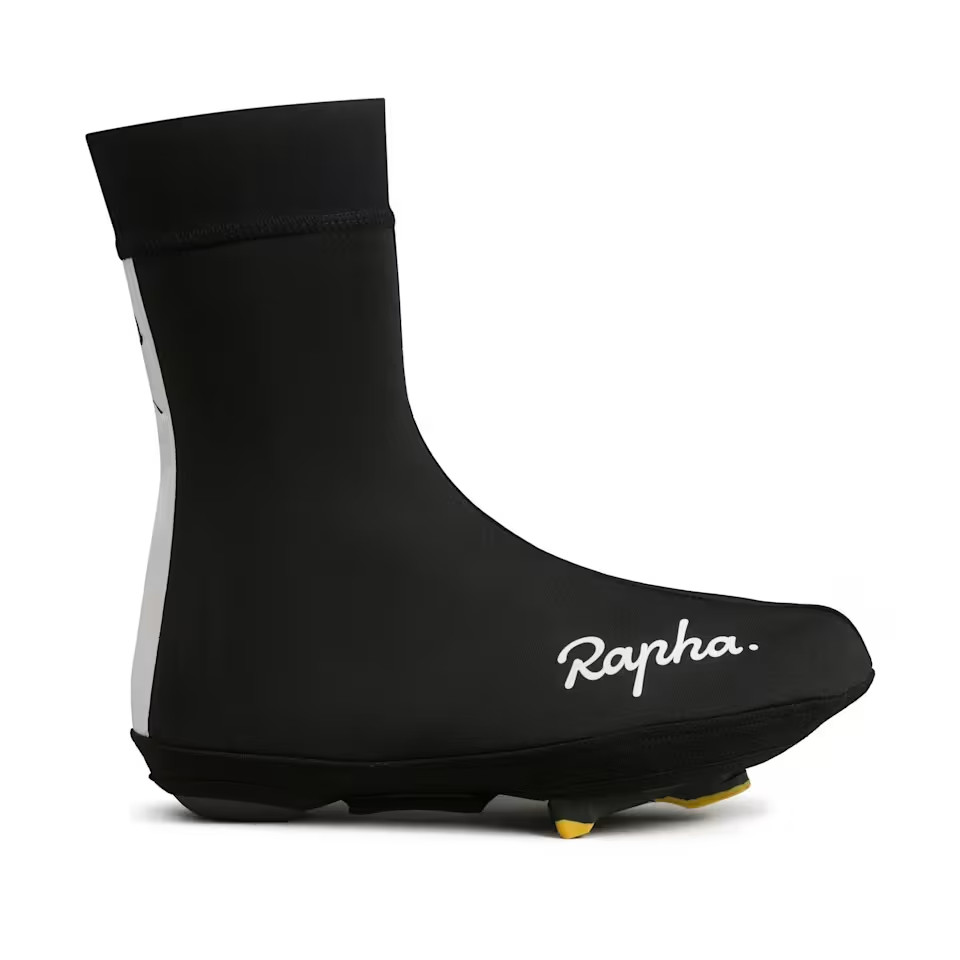 Rapha Winter Overshoes Black White Large NEW