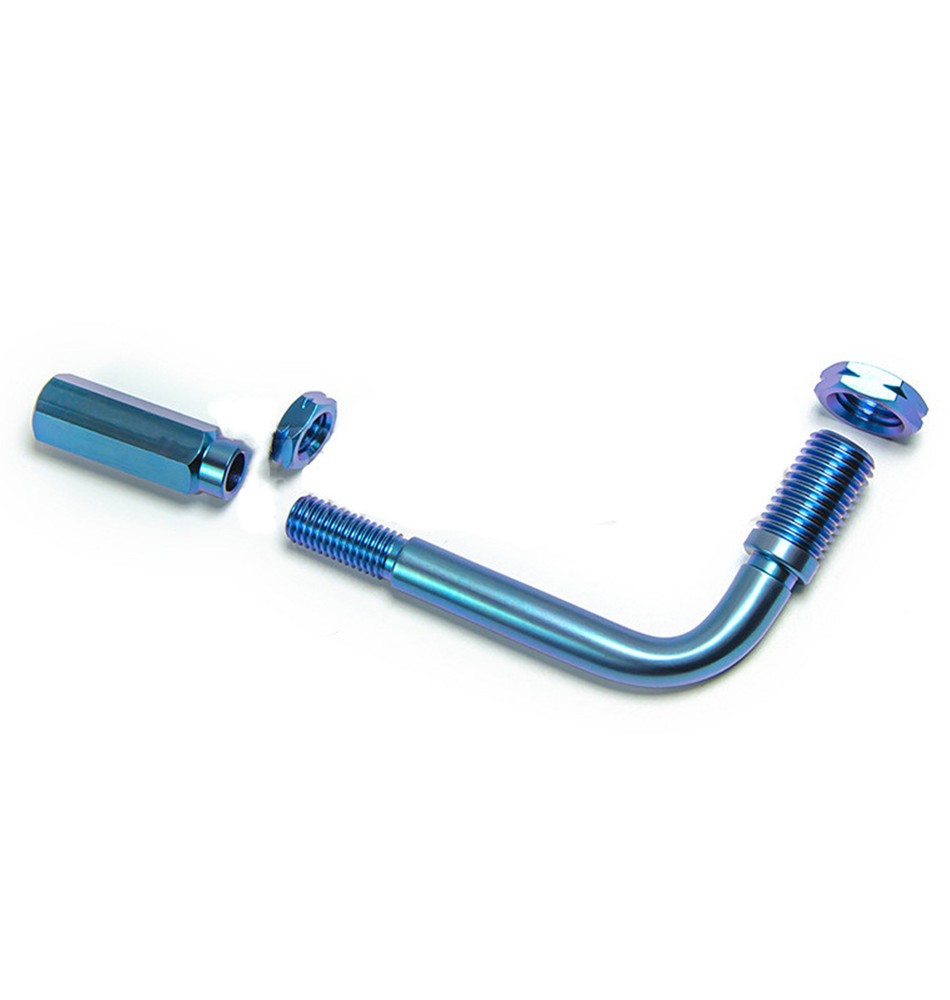 2 Pcs Motorcycle 90 Degree Throttle Cable Adjuster Bendy Cable Guide