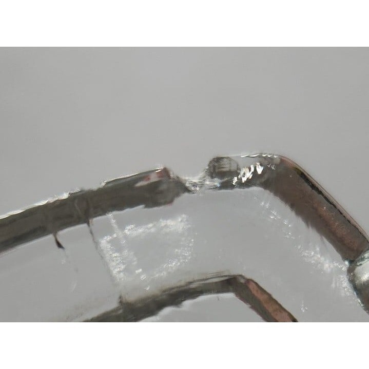 Depression Glass Candlestick Pair: Queen Mary